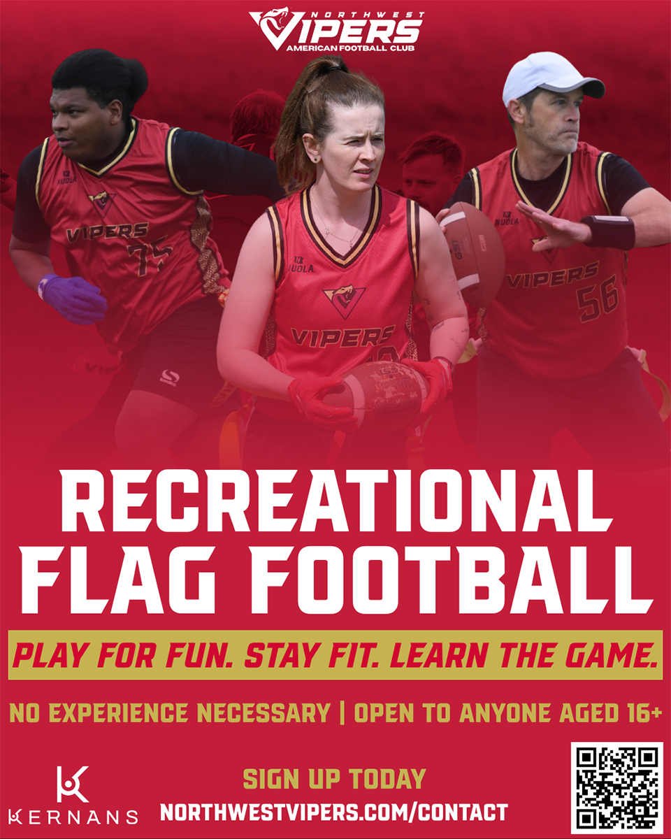 Now Recruiting for our Recreational Flag Football